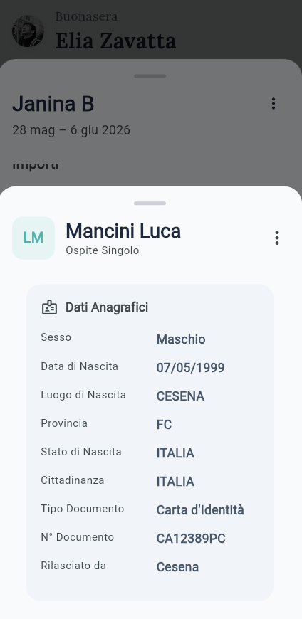 Check-in online AlloggioPro